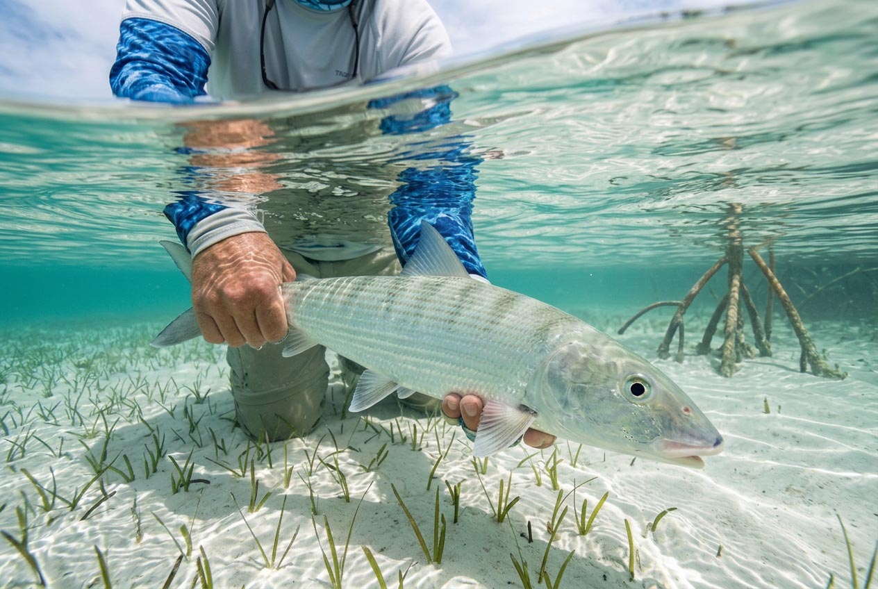 Bonefish im Flachwasser